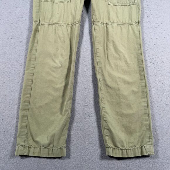 Anthropologie Hei Hei Cargo Pants Womens‎ 28 Yellow Green Slim Straight Set Of 2 - Picture 5 of 16